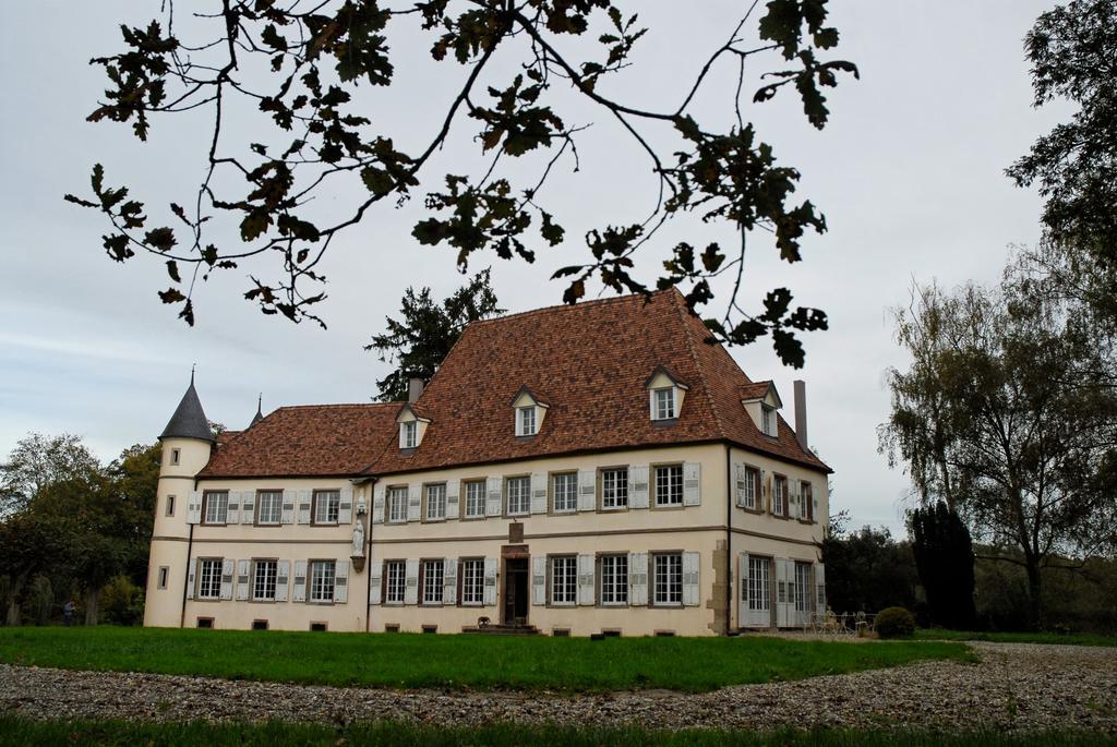 Chateau De Werde Matzenheim Bagian luar foto
